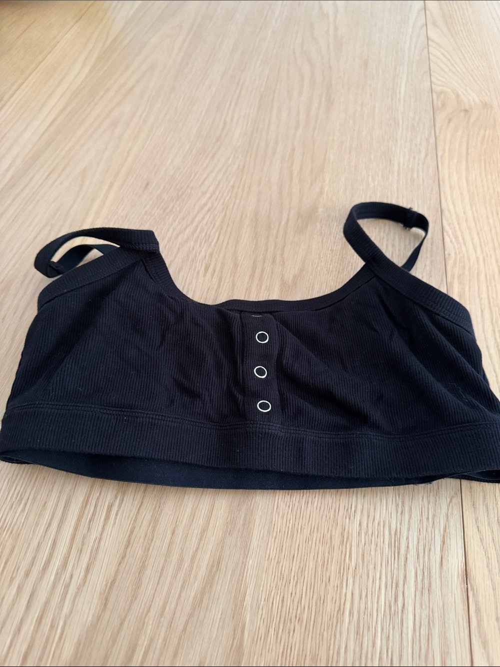 Kindred bravely medium black pumping bra
